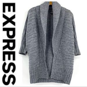 Express Gray Wool Blend Sweater